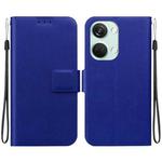 For OnePlus Nord 3 / Ace 2V Ultra-thin Voltage Magnetic Buckle Leather Phone Case(Blue)