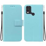 For Nokia C22 Ultra-thin Voltage Magnetic Buckle Leather Phone Case(Green)