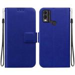 For Nokia C22 Ultra-thin Voltage Magnetic Buckle Leather Phone Case(Blue)