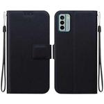 For Nokia G22 Ultra-thin Voltage Magnetic Buckle Leather Phone Case(Black)