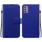 For Nokia G42 Ultra-thin Voltage Magnetic Buckle Leather Phone Case(Blue)