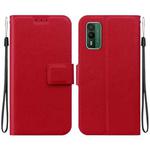 For Nokia XR21 Ultra-thin Voltage Magnetic Buckle Leather Phone Case(Red)