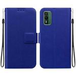 For Nokia XR21 Ultra-thin Voltage Magnetic Buckle Leather Phone Case(Blue)