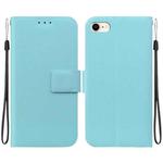 For iPhone 7 / 8 / SE 2022 Ultra-thin Voltage Magnetic Buckle Leather Phone Case(Green)