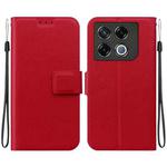 For Infinix GT 20 Pro Ultra-thin Voltage Magnetic Buckle Leather Phone Case(Red)