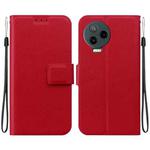 For Infinix Note 12 2023 / Note 12 Pro 4G Ultra-thin Voltage Magnetic Buckle Leather Phone Case(Red)