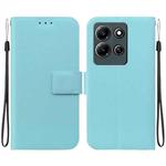 For Infinix Note 30i Ultra-thin Voltage Magnetic Buckle Leather Phone Case(Green)