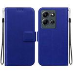 For Infinix Note 30i Ultra-thin Voltage Magnetic Buckle Leather Phone Case(Blue)