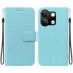 For Infinix Smart 7 HD Ultra-thin Voltage Magnetic Buckle Leather Phone Case(Green)