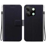 For Infinix Smart 7 HD Ultra-thin Voltage Magnetic Buckle Leather Phone Case(Black)