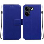 For Tecno Camon 20 / Camon 20 Pro 4G Ultra-thin Voltage Magnetic Buckle Leather Phone Case(Blue)