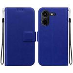 For Tecno Pova 5 Pro Ultra-thin Voltage Magnetic Buckle Leather Phone Case(Blue)