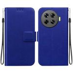 For Tecno Spark 20 Pro+ Ultra-thin Voltage Magnetic Buckle Leather Phone Case(Blue)