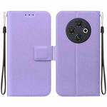 For Tecno Spark 30C Ultra-thin Voltage Magnetic Buckle Leather Phone Case(Purple)