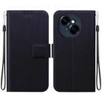 For Tecno Spark Go 1 / Pop 9 Pro Ultra-thin Voltage Magnetic Buckle Leather Phone Case(Black)