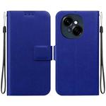 For Tecno Spark Go 1 / Pop 9 Pro Ultra-thin Voltage Magnetic Buckle Leather Phone Case(Blue)