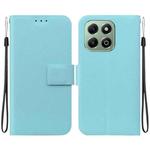 For Honor X6b Ultra-thin Voltage Magnetic Buckle Leather Phone Case(Green)