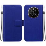 For Honor Magic7 Ultra-thin Voltage Magnetic Buckle Leather Phone Case(Blue)