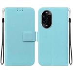 For Huawei nova 13 Pro Ultra-thin Voltage Magnetic Buckle Leather Phone Case(Green)