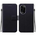 For Huawei nova 13 Pro Ultra-thin Voltage Magnetic Buckle Leather Phone Case(Black)