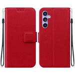 For Samsung Galaxy S23 FE 5G Ultra-thin Voltage Magnetic Buckle Leather Phone Case(Red)