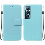 For Realme C65 4G Ultra-thin Voltage Magnetic Buckle Leather Phone Case(Green)