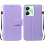 For Realme Note 60 / C61 / C63 Ultra-thin Voltage Magnetic Buckle Leather Phone Case(Purple)