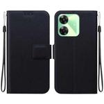 For Realme Note 60 / C61 / C63 Ultra-thin Voltage Magnetic Buckle Leather Phone Case(Black)