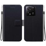 For Xiaomi 13T / 13T Pro / K60 Ultra Ultra-thin Voltage Magnetic Buckle Leather Phone Case(Black)