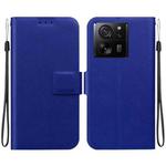 For Xiaomi 13T / 13T Pro / K60 Ultra Ultra-thin Voltage Magnetic Buckle Leather Phone Case(Blue)