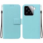 For Xiaomi 15 Ultra-thin Voltage Magnetic Buckle Leather Phone Case(Green)