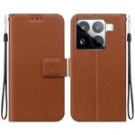 For Xiaomi 15 Pro Ultra-thin Voltage Magnetic Buckle Leather Phone Case(Brown)
