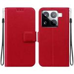 For Xiaomi 15 Pro Ultra-thin Voltage Magnetic Buckle Leather Phone Case(Red)