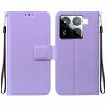 For Xiaomi 15 Pro Ultra-thin Voltage Magnetic Buckle Leather Phone Case(Purple)