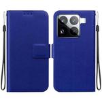 For Xiaomi 15 Pro Ultra-thin Voltage Magnetic Buckle Leather Phone Case(Blue)