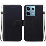 For Redmi Note 13 Pro 5G / Poco X6 Global Ultra-thin Voltage Magnetic Buckle Leather Phone Case(Black)