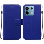 For Redmi Note 13 Pro 5G / Poco X6 Global Ultra-thin Voltage Magnetic Buckle Leather Phone Case(Blue)