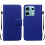 For Redmi Note 13 5G Ultra-thin Voltage Magnetic Buckle Leather Phone Case(Blue)