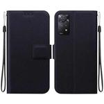 For Redmi Note 12 Pro 4G / Note 11 Pro 4G Ultra-thin Voltage Magnetic Buckle Leather Phone Case(Black)