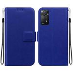 For Redmi Note 12 Pro 4G / Note 11 Pro 4G Ultra-thin Voltage Magnetic Buckle Leather Phone Case(Blue)