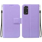 For Redmi Note 11 4G / Note 11S Ultra-thin Voltage Magnetic Buckle Leather Phone Case(Purple)