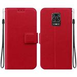 For Redmi Note 10 Lite Ultra-thin Voltage Magnetic Buckle Leather Phone Case(Red)