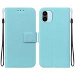 For Redmi A1 / Redmi A2 Ultra-thin Voltage Magnetic Buckle Leather Phone Case(Green)