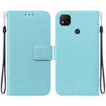 For Redmi 9 Activ / Xiaomi Poco C31 Ultra-thin Voltage Magnetic Buckle Leather Phone Case(Green)