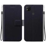 For Redmi 9 Activ / Xiaomi Poco C31 Ultra-thin Voltage Magnetic Buckle Leather Phone Case(Black)