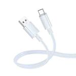 Borofone BX112 Lemon 3A USB to Type-C Data Cable, Length: 1m(Blue)