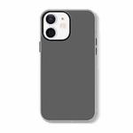 For iPhone 11 Skin Feeling Jelly Series TPU + PC Full Coverage Phone Case(Black)