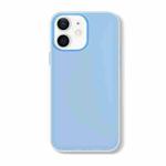 For iPhone 11 Skin Feeling Jelly Series TPU + PC Full Coverage Phone Case(Blue)
