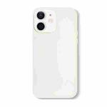 For iPhone 12 Skin Feeling Jelly Series TPU + PC Full Coverage Phone Case(White)