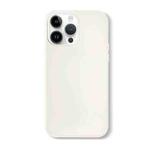 For iPhone 12 Pro Skin Feeling Jelly Series TPU + PC Full Coverage Phone Case(White)